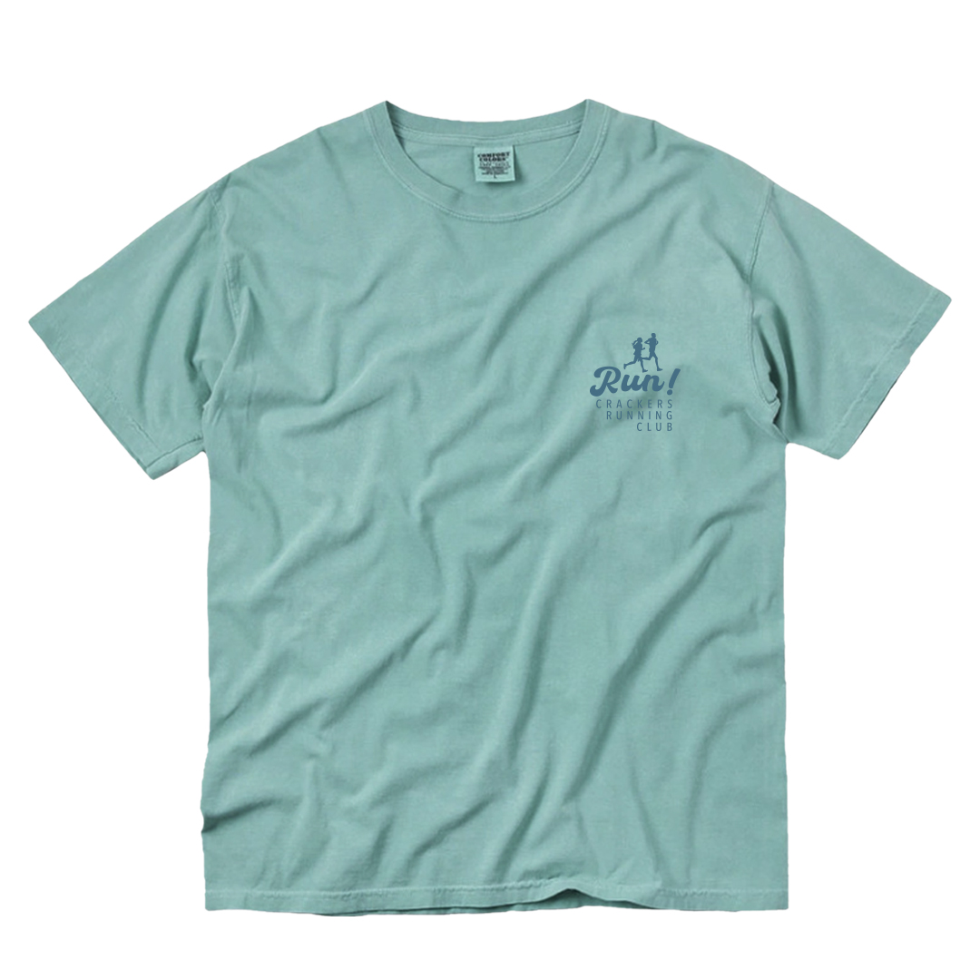 크래커스 러닝클럽 티셔츠 (Sea Foam)